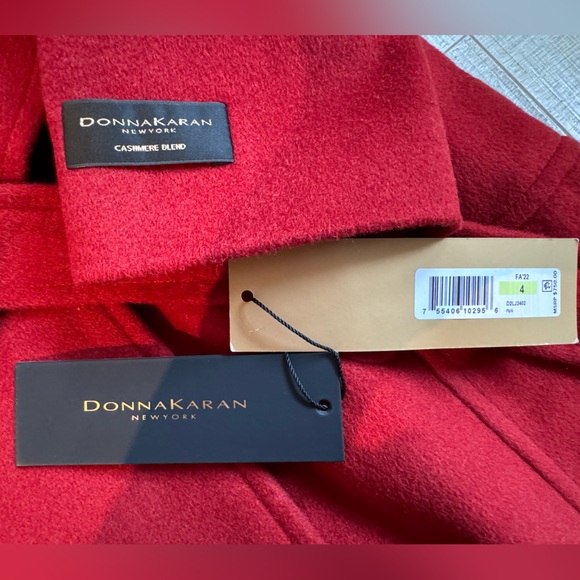 Donna Karan Cashmere blend coat NWT - Picture 4 of 13